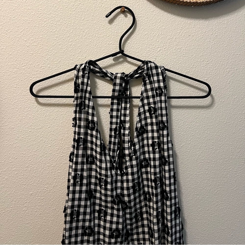 Halter midi dress